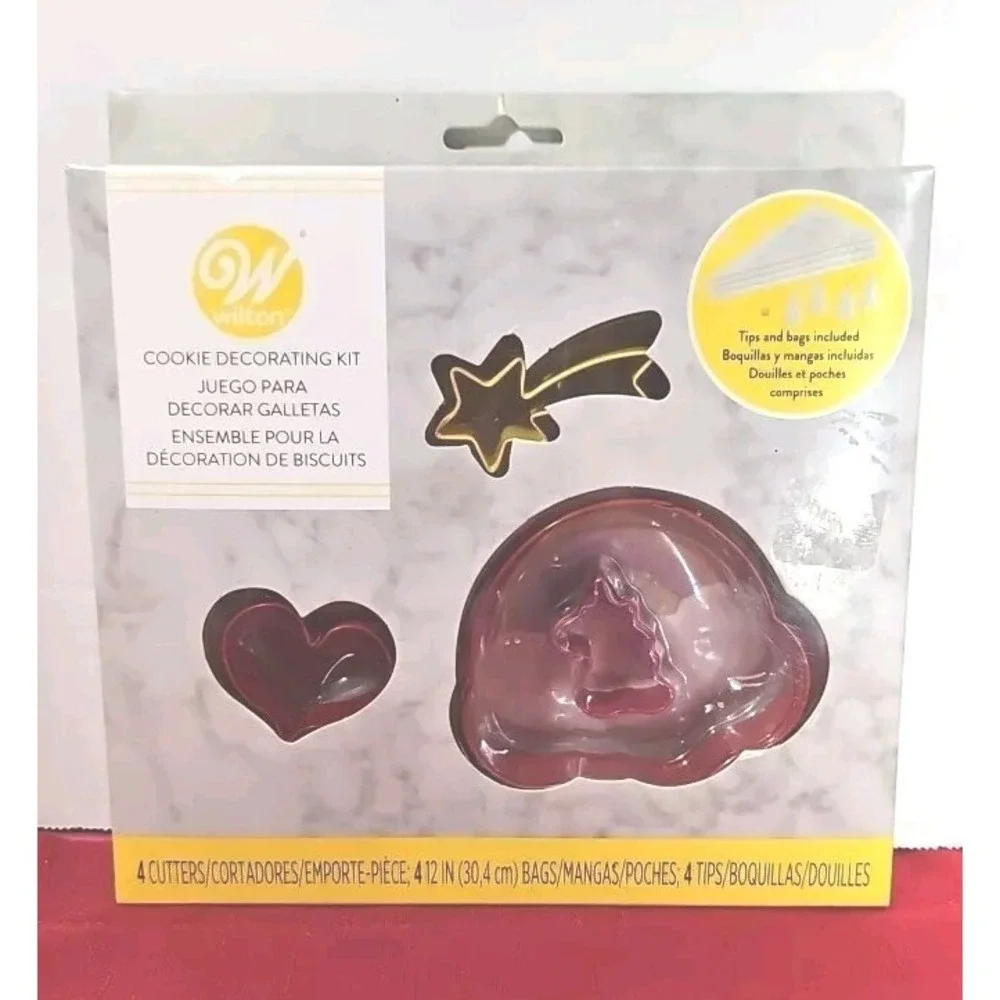 Wilton Unicorn Cookie‎ Decorating Kit 2107-0-0186 Rainbow Shooting Star New